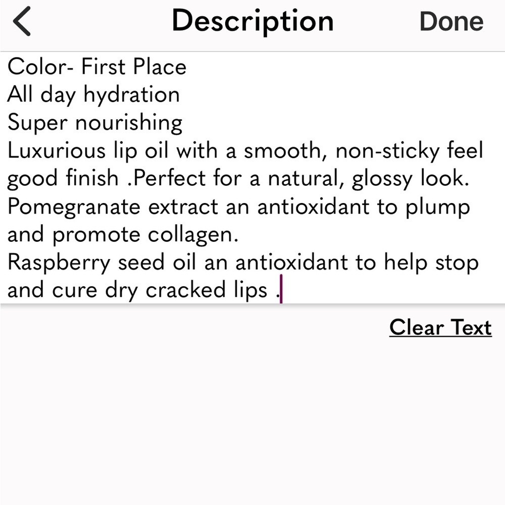 Laura Geller Treat-N-Go Lip Oil First Place - Picture 8 of 8